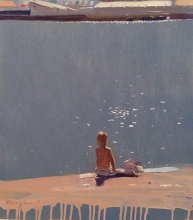 Passing Summer - oil, canvas