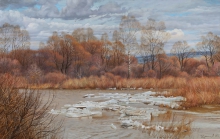 Spring - oil, canvas