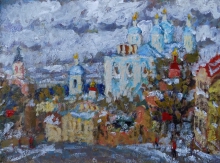 Smolensk - oil, canvas