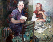 Heartwarming Recollections - oil, canvas