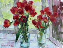 May - oil, canvas