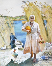 Indian Summer - oil, canvas