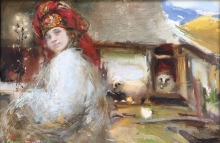 Enchantress - oil, canvas