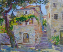Noon - oil, canvas