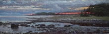 Russian North - oil, canvas