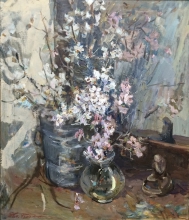 Prayer - oil, canvas